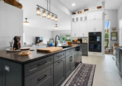 Modern White Kitchen project, kitchen remodeling by Greystone Kitchens in Jacksonville, FL, photo 8 of 9