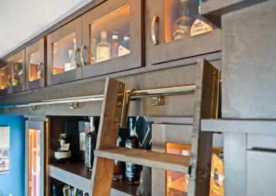 Library Bar project, kitchen remodeling by Greystone Kitchens in Jacksonville, FL, photo 1 of 6