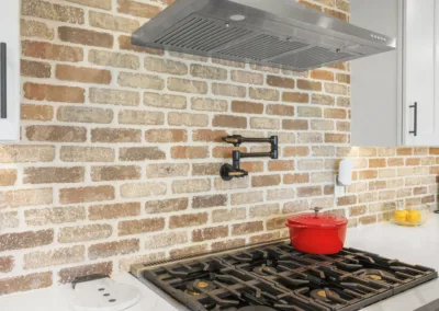 Brick Hearth Kitchen project, kitchen remodeling by Greystone Kitchens in Jacksonville, FL, photo 2 of 7