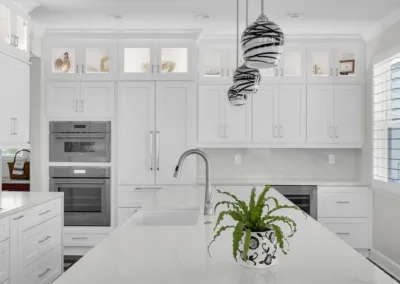 Bright White Kitchen project, kitchen remodeling by Greystone Kitchens in Jacksonville, FL, photo 3 of 7