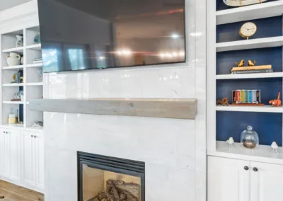 Navy Bar & Hearth project, kitchen remodeling by Greystone Kitchens in Jacksonville, FL, photo 2 of 2