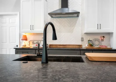 Modern White Kitchen project, kitchen remodeling by Greystone Kitchens in Jacksonville, FL, photo 5 of 9