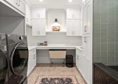 Sage Mudroom project, home renovation by Greystone Kitchens in Jacksonville, FL, photo 2 of 3