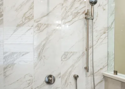 Marble Walk-in Bath project, bathroom remodeling by Greystone Kitchens in Jacksonville, FL, photo 6 of 6