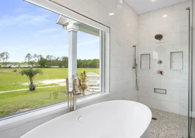 Fairway View Suite project, bathroom remodeling by Greystone Kitchens in Jacksonville, FL, photo 2 of 8