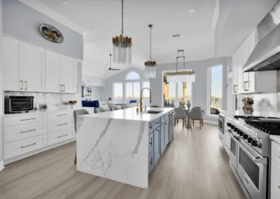 Brass Accent Kitchen project, kitchen remodeling by Greystone Kitchens in Jacksonville, FL, photo 6 of 8