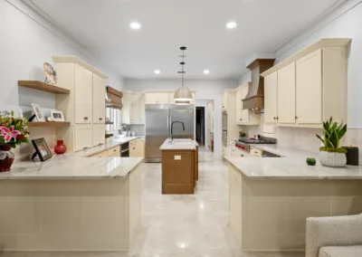 Cream & Walnut Kitchen project, kitchen remodeling by Greystone Kitchens in Jacksonville, FL, photo 6 of 6
