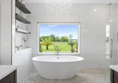 Fairway View Suite project, bathroom remodeling by Greystone Kitchens in Jacksonville, FL, photo 4 of 8