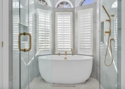 Brass Tub Retreat project, bathroom remodeling by Greystone Kitchens in Jacksonville, FL, photo 1 of 8