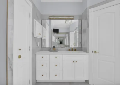 Brass Tub Retreat project, bathroom remodeling by Greystone Kitchens in Jacksonville, FL, photo 7 of 8
