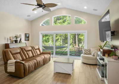Arched Window Retreat project, window and door installation by Greystone Kitchens in Jacksonville, FL, photo 2 of 3