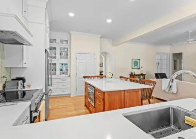 Family Gathering Kitchen project, kitchen remodeling by Greystone Kitchens in Jacksonville, FL, photo 1 of 8