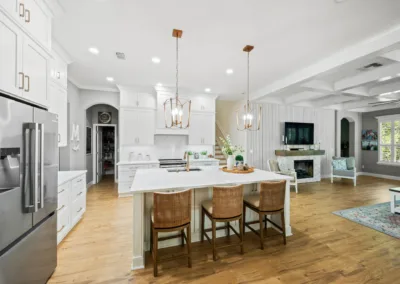 Warm Island Kitchen project, kitchen remodeling by Greystone Kitchens in Jacksonville, FL, photo 4 of 6