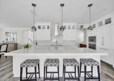 Bright White Kitchen project, kitchen remodeling by Greystone Kitchens in Jacksonville, FL, photo 7 of 7