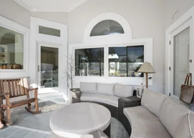 Sunroom Retreat project, window and door installation by Greystone Kitchens in Jacksonville, FL, photo 2 of 3
