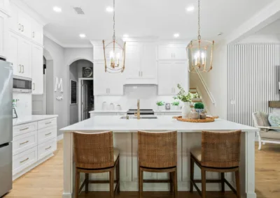 Warm Island Kitchen project, kitchen remodeling by Greystone Kitchens in Jacksonville, FL, photo 5 of 6