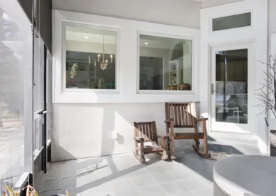 Sunroom Retreat project, window and door installation by Greystone Kitchens in Jacksonville, FL, photo 3 of 3