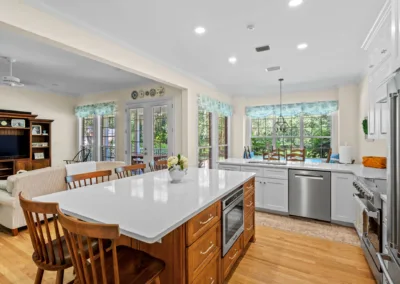 Family Gathering Kitchen project, kitchen remodeling by Greystone Kitchens in Jacksonville, FL, photo 2 of 8