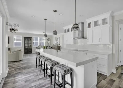 Bright White Kitchen project, kitchen remodeling by Greystone Kitchens in Jacksonville, FL, photo 1 of 7