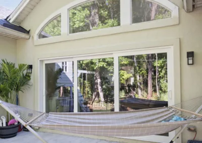 Arched Window Retreat project, window and door installation by Greystone Kitchens in Jacksonville, FL, photo 3 of 3