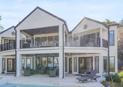 Waterfront Two-Story project, window and door installation by Greystone Kitchens in Jacksonville, FL, photo 1 of 4